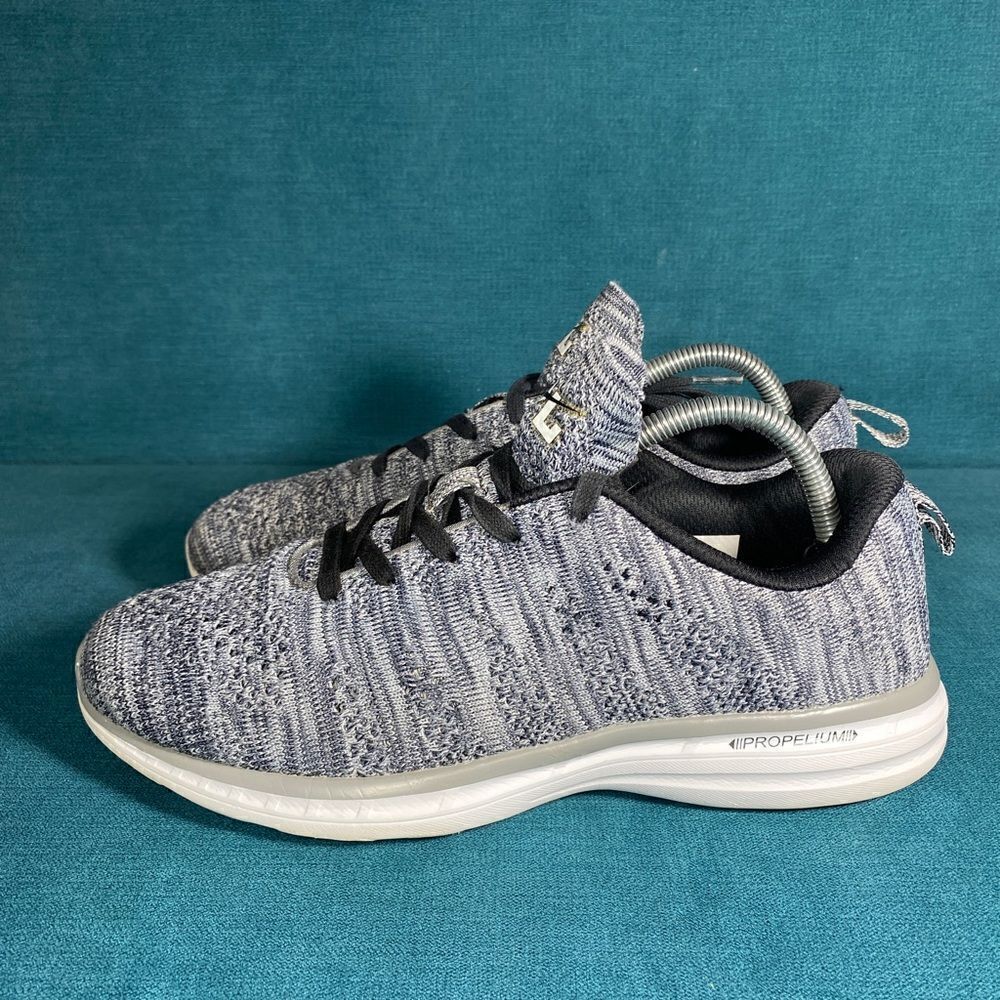 Size 10 - Women’s APL Techloom gray running shoes